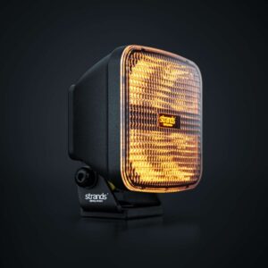 IZE LED OG arbetsljus 42W, röd/orange pos., 1m kabel med DT