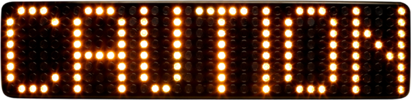Infosign Matrix M5, gul, IP67